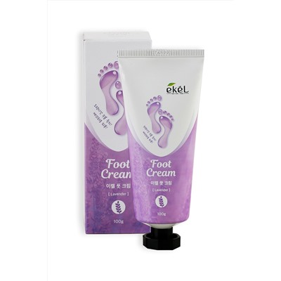 "Ekel" Foot Cream Lavender Крем для ног с экстрактом лаванды 100 гр.