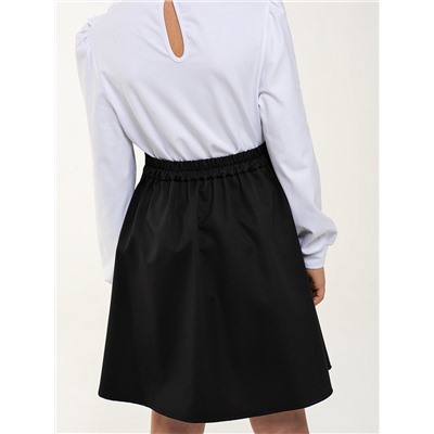 Черная школьная юбка, модель 0349