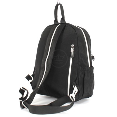 Рюкзак жен текстиль CF-8524,  1отд,  5внеш+3внут/карм,  черный 256597