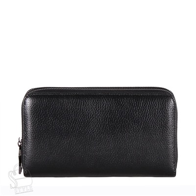 Клатч мужской кожаный 1122H black Heanbag