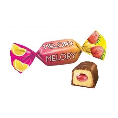 Конфеты Melory лимоный курд-клубника 500г/KDV Товар продается упаковкой.