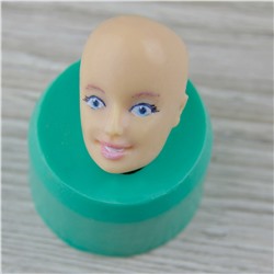 Силиконовый молд 3D Голова куклы-2