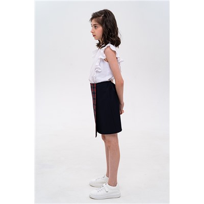 Синяя школьная юбка, модель 0325/1