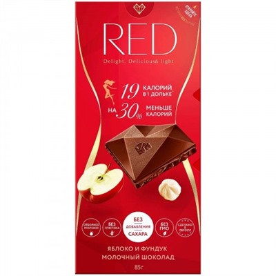 Шоколад Red Fruits Delight молочный 85г/Chocolette Confectionary Sia