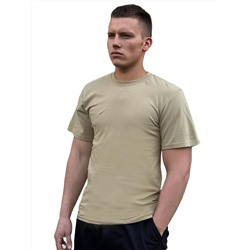 Армейская уставная футболка песочного цвета, - базовая футболка для офисных и полевых служащих №521