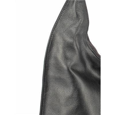 Сумка женская натуральная кожа RM-5563,  1отд+карм/перег,  черный 259368