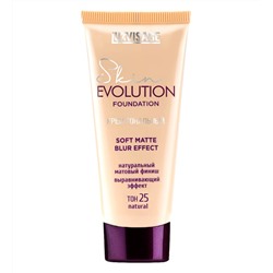 LUXVISAGE Крем тональный Skin EVOLUTION soft matte blur effect  т.25 Natural (4)