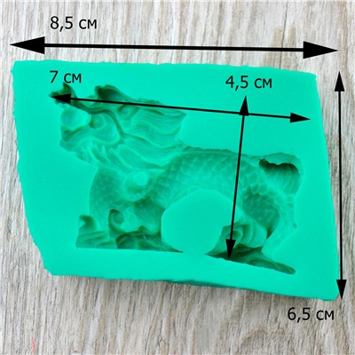 Молд силиконовый Китайский дракон
