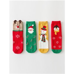 Набор носков «Рождество-3», 4 пары