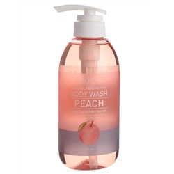Гель для душа с экстрактом персика  Around me Natural Perfume Vita Body Wash Peach, Welcos, 500 мл