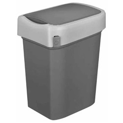 Контейнер для мусора "SMART BIN" 10л (Серый)