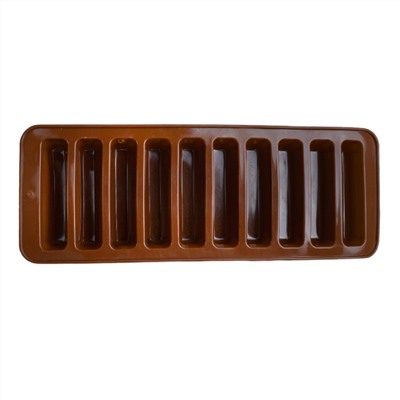 Форма силиконовая для шоколада 10 ячеек Батончики
