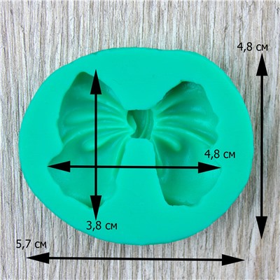 Молд силиконовый Бантик