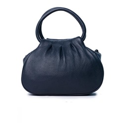 Женская кожаная сумка DRAMY. Темно-синий.