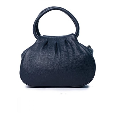 Женская кожаная сумка DRAMY. Темно-синий.