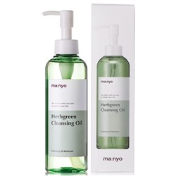 ma:nyo / Гидрофильное масло на основе комплекса трав. Manyo Factory Herb Green Cleansing Oil. 200 мл.