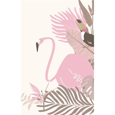 Держатель для карт «Tropical flamingo» (6,5 х 9,5 см)