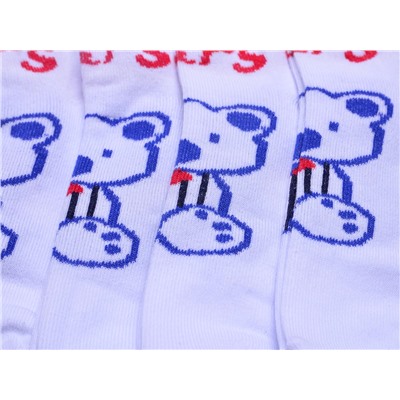Носки для детей "Teddy bear white"