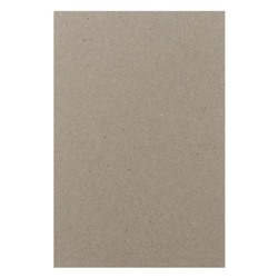 Картон переплетный 0.9 мм 10*15 см 540 г/м² серый