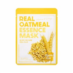 Farm Stay /Тканевая маска для лица с экстрактом овса. Real Oatmeal Essence Mask. 10 шт.
