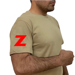 Топовая мужская футболка с литерой Z, (тр. №6)