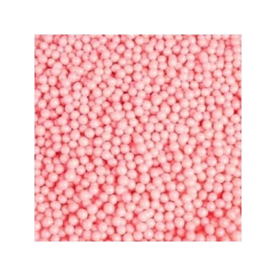 Посыпка драже рисовое в глазури «Розовый жемчуг» d3мм, 100 гр