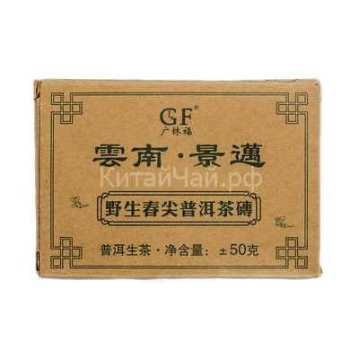 Чай Пуэр шен Плитка - Плитка (шен) - 50 гр