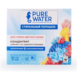 Mi&Ko Стиральный порошок для цветного белья ТМ Pure Water. 800 гр
