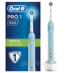 Электрическая зубная щетка Oral-B Professional Care 500 (Pro 500) на аккумуляторах