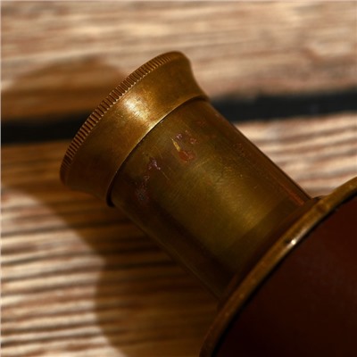 УЦЕНКА Подзорная труба "Мини" латунь, алюминий 11,5 см