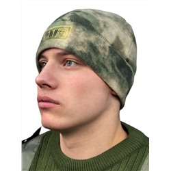 Теплая флисовая шапка 5.11 Tactical (Защитный камуфляж)
