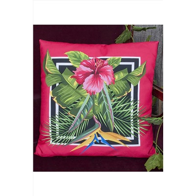 Подушка декоративная Тропическая розовая НАТАЛИ #892237