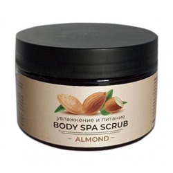 Соляной скраб для тела Body Spa Миндаль (увлажнение и питание), 365 г