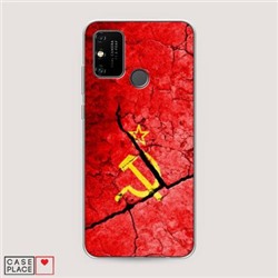 Силиконовый чехол СССР на Huawei Honor 9A