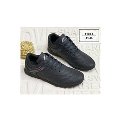 Мужские кроссовки 6103-5 темно-серые