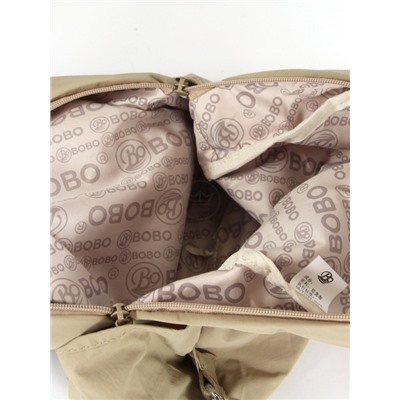 Рюкзак жен текстиль BoBo-2001,  1отд. 4внеш,  2внут/карм,  бежевый 261627