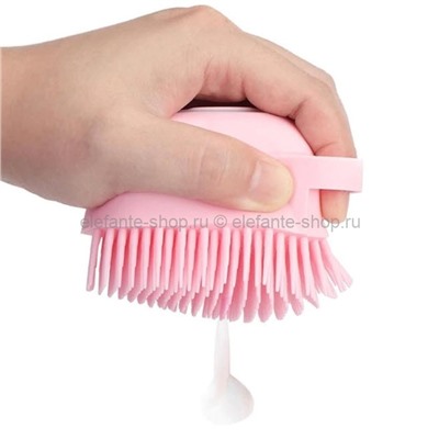 Щетка силиконовая для тела Silicone Massage Bath Brush, KP-421