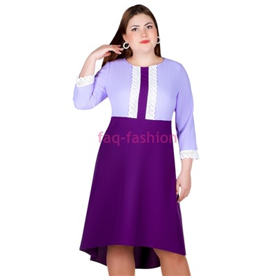 Платье БР Toska Сиреневый+фиолетовый