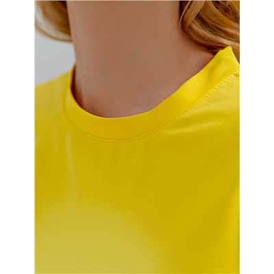 Костюм спортивный женский с шортами К 111 (Желтый)