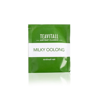 Гринвей Чай зелёный TEAVITALL CLASSIC «Молочный улун», 38 фильтр-пакетов