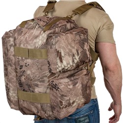 Походная сумка-баул камуфляж Kryptek Nomad, – удобное и долговечное средство транспортировки вещей при минимуме усилий №61