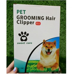 Набор  для стрижки животных Pet Grooming Hair Clipper