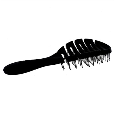 Wet Brush Расческа для быстрой сушки волос / Pro Flex Dry Black BWP800FLEXBK, черный