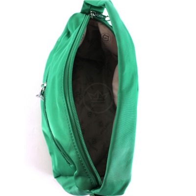 Сумка женская текстиль JLS-2627,  1отд,  плечевой ремень,  зеленый 260945
