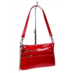 Женская сумка из искусственной кожи цвет красный