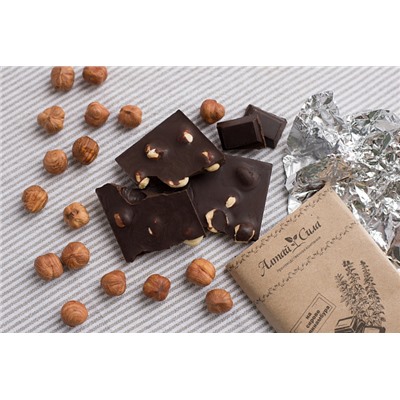 Кето-шоколад с фундуком, 78% какао