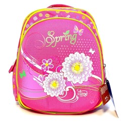 Рюкзак для девочки "Цветы" 30х25х40