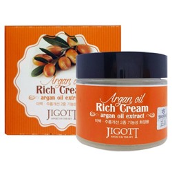 Крем д/лица (Аргановое масло) JIGOTT Argan oil Rich Cream, 70мл