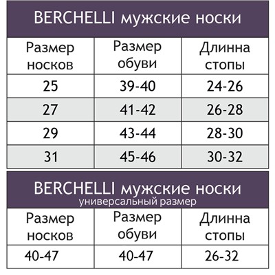 Мужские носки 3 пары Berchelli