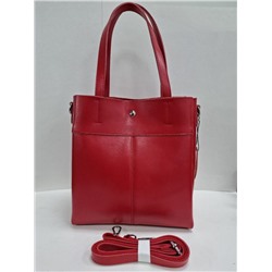 Женская кожаная сумка Sven. Красный
